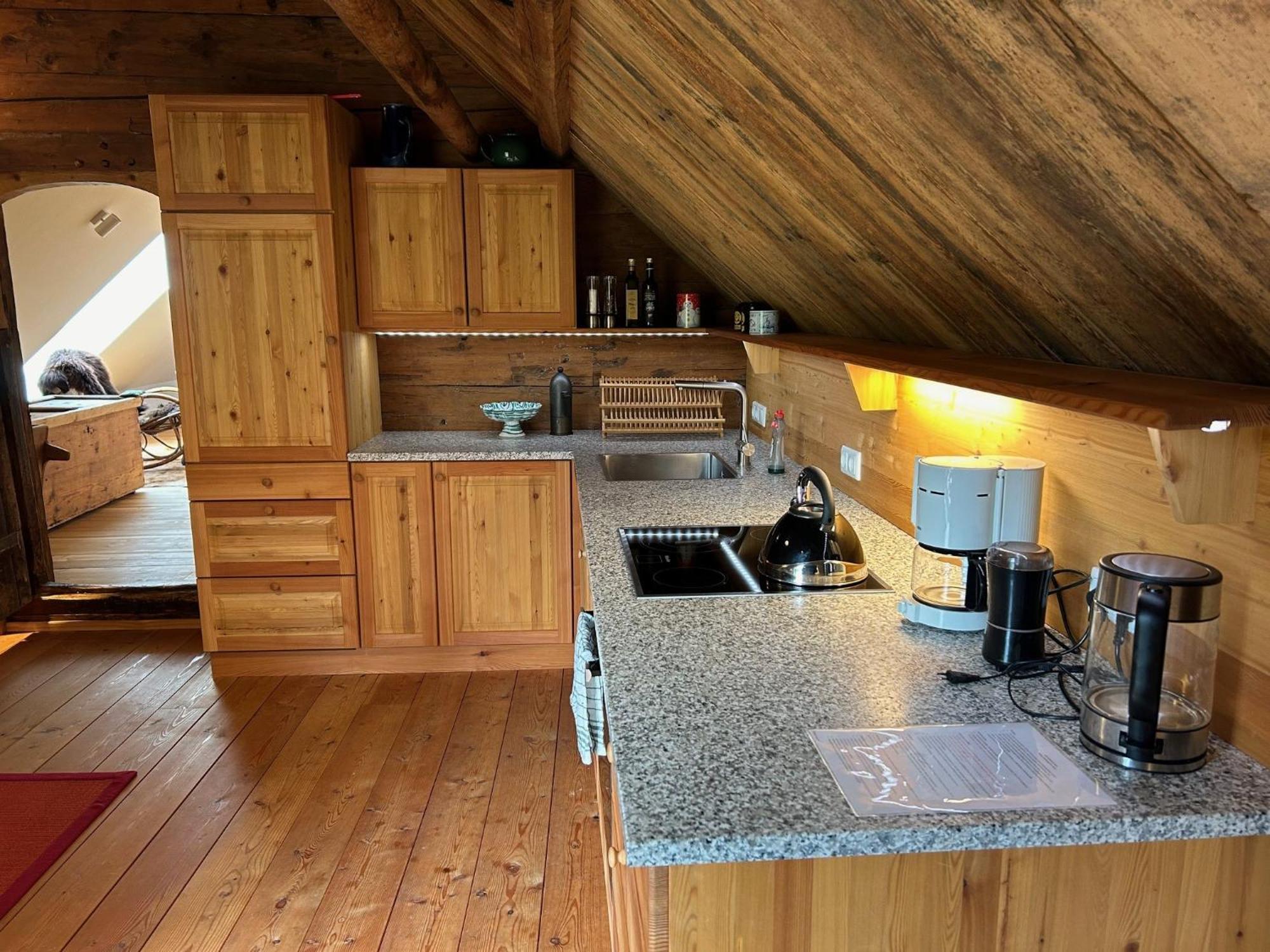 Charmante Gaestewohnung In Altem Bauernhaus In Alpiner Alleinlage Stanz Im Murztal Exteriér fotografie
